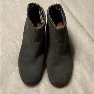 Toms Dark Gray Booties